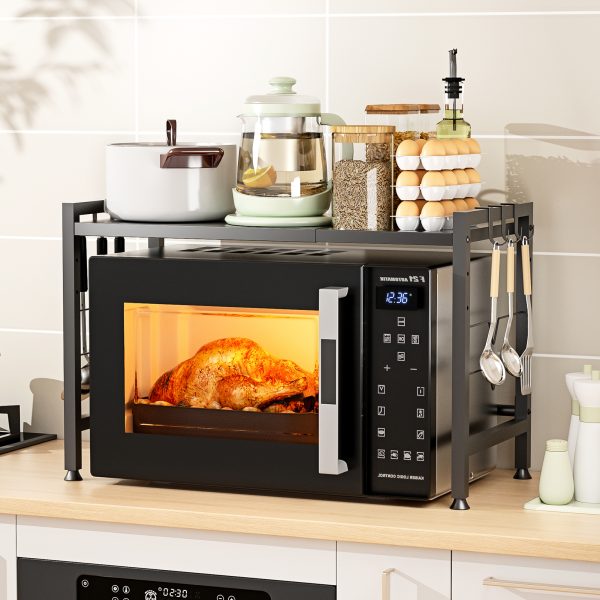 Microwave Stand Shelf, Extendable (15.7”-25.5