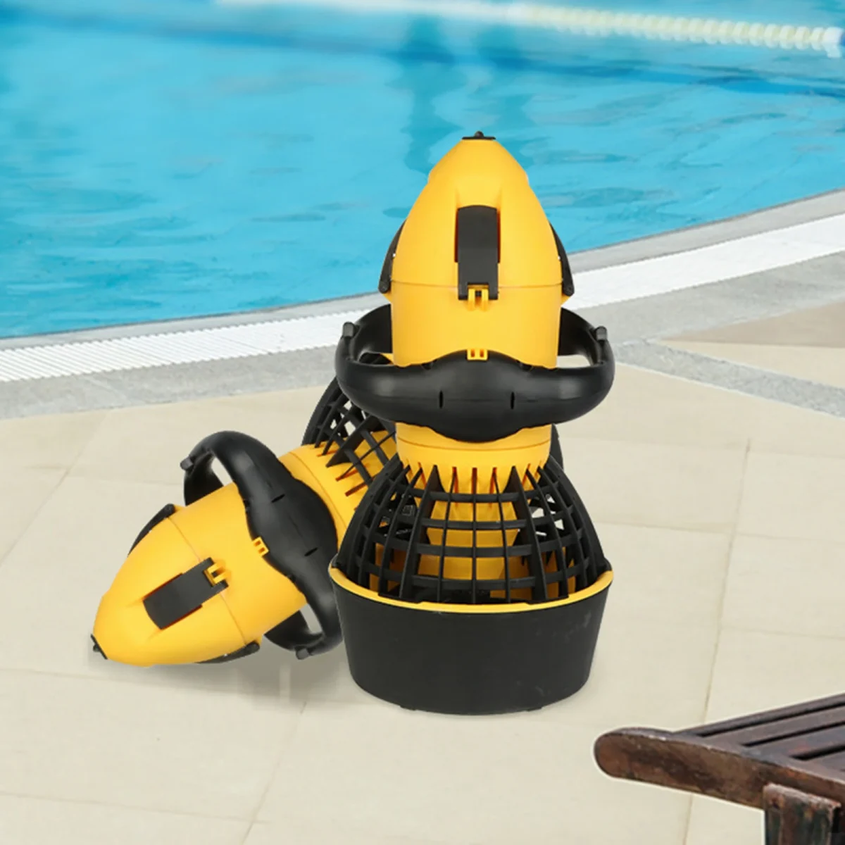 500W Electric Underwater Scooter Dual Speeds Scuba Sea Scooter Handheld Water Propeller For Diving Pool EU Plug US Plug - Image 2