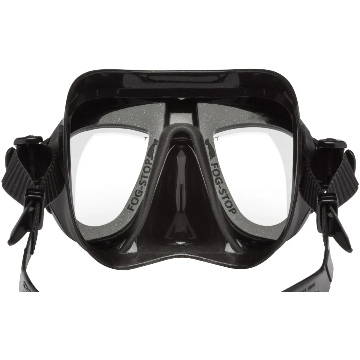 Cressi CALIBRO  Freediving Scuba Diving Mask Fog Stop Low Volume Wide View Tempered Glass 2 Window Matte Coating for Adults - Image 2