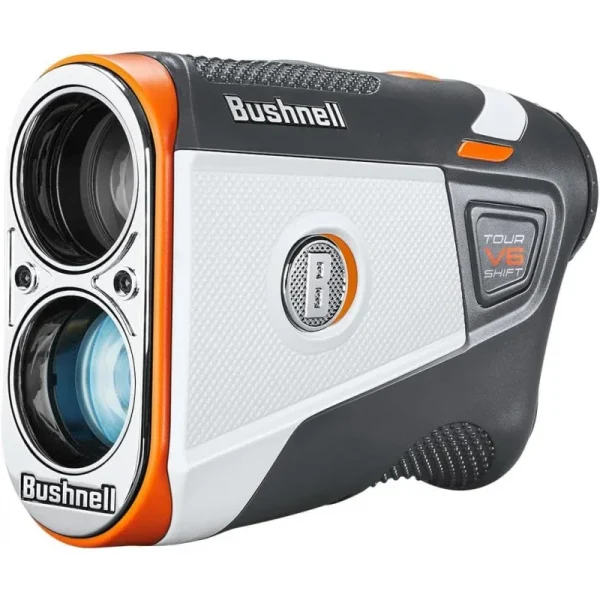 Golf Tour V6 Shift Patriot Laser Rangefinder - Slope Compensation, Tour-Approved Performance, Tournament Ready Slope Sw