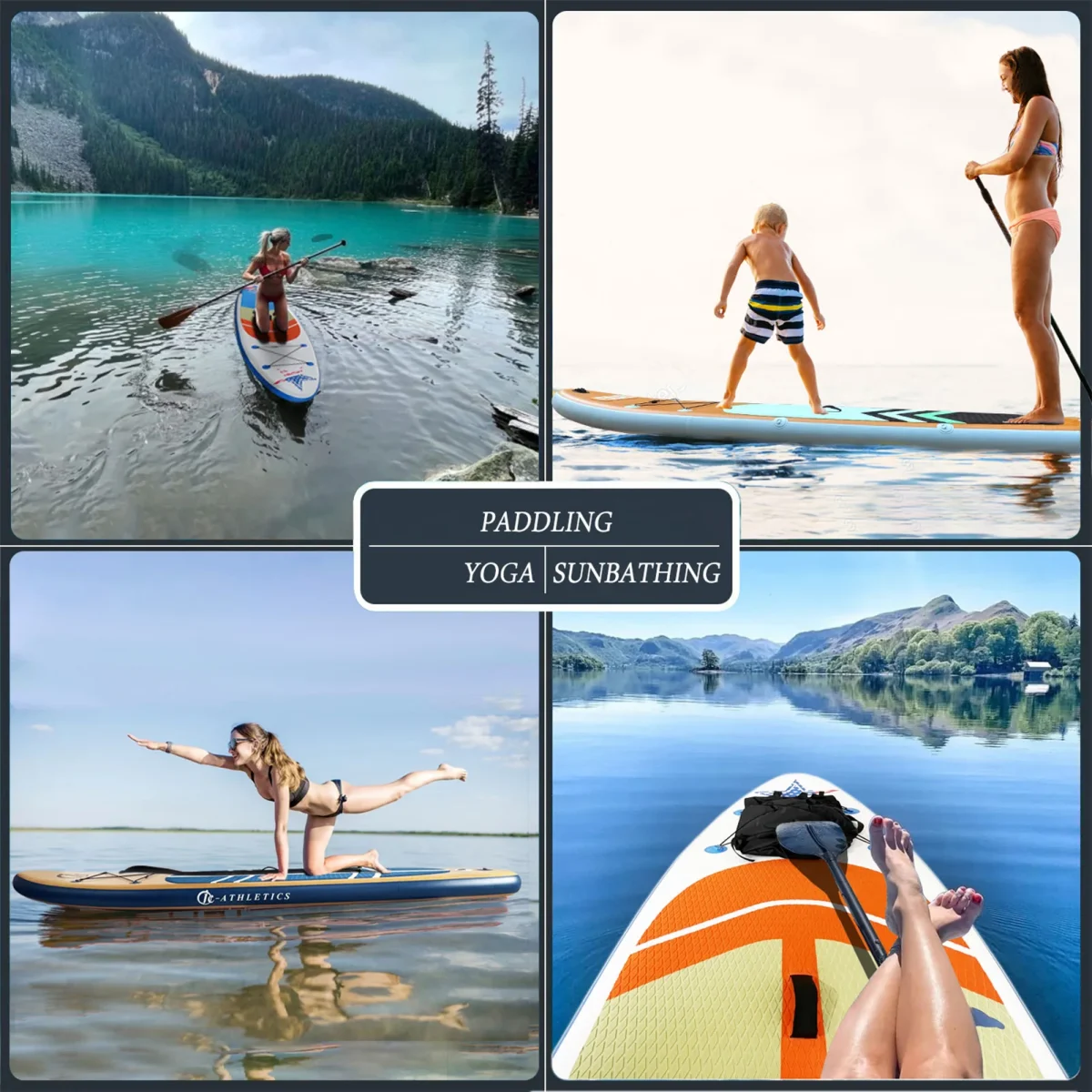 Inflatable Stand Up Paddle Board for Adults Premium PVC Surfboard for Ultimate Surfing Experience Racing Fishing Yoga Surf Board - Image 4