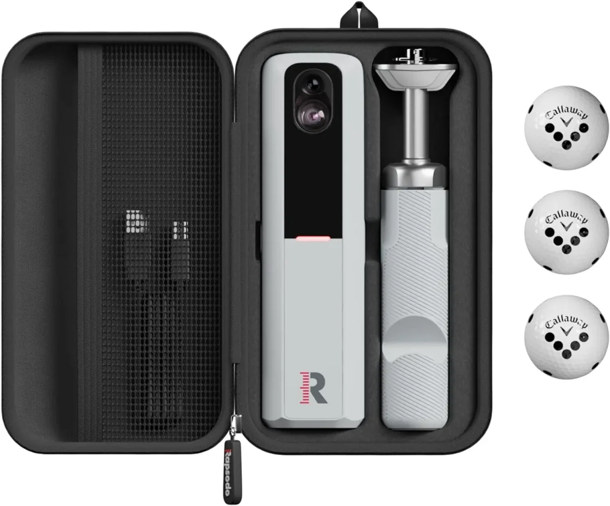 Rapsodo MLM2PRO Mobile Launch Monitor + Golf Simulator,Grey - Image 6