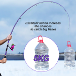 Sougayilang 2.1M 2.4M 2.7M 3.0M Spinning Fishing Rod Ultralight Carbon Fiber Portable Telescopic Fishing Pole for Trout Carp - Image 4