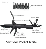 Multifunctional Knife Pliers Outdoor Home Portable Outdoor Survival Folding Knife Plier Screwdriver Hand Tool Car Emergency Tool