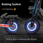 HEZZO 60V 6000W 45Ah NFC Electric Scooter Dual Motors Escooter Powerful Off Road Folding Moped Scooter US EU Warehouse Free Ship - Image 3