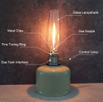 Outdoor Gas Candle Lamp Tent Lantern Camping Tourist Tent Light for Backpacking Camping Equipment Fishing Hiking Outdoor Tools - Image 3