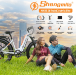 Shengmilo MX06 E-Mountain electric Bicycle 26 inch ebike 500W Bafang Motor Fatbike 48V17.5Ah Adult Electric Bike City e bike - Image 2