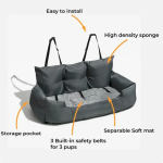 2024 Upgraded Thickened Cotton Large Dog Carrier Travel Dog Car Seat Cover Folding Hammock Pet Carrier Bag for Cats and Dogs - Image 5