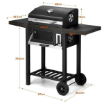 BBQ Courtyard Barbecue Stove Outdoor Barbecue Rack, Thickened Large Barbecue Stove Smoked Barbecue Stove Camping - Image 3