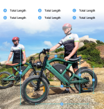 SMARTRAVEL ZM22 48V 1200W Electric Bike with GPS bluetooth App 20inch Fat Tire ebike Mountain Snow electric Bicycle - Image 5