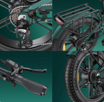 Electric Bicycle 750W Motor 52V16AH Lithium Battery ENGWE ENGINE PRO 2.0 E-Bike 20*4.0-inch Fat Tire All Terrain Electric Bike - Image 5