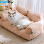 Luxury Cat Bed Sofa Winter Warm Cat Nest Pet Bed for Small Medium Dogs Cats Comfortable Plush Puppy Bed Pet Supplies - Image 2