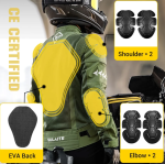 Motorcycle Jacket Summer Road Racing Clothing Riding Jacket Built In CE Protective Gear Breathable Motorcycle Equipment - Image 3