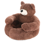 Semi-Enclosed Bear Pet Dog Bed Ultra Soft Cat Bed Detachable Plush Puppy Bed Winter Warm Sleeping Bed Mat Pet Product - Image 9