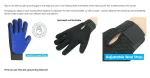 Pet Grooming Gloves Cat Brushes for Gentle Shedding Efficient Pets Hair Remover Mittens - Dog Washing Gloves Cats & Horses - Image 6