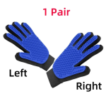 Pet Grooming Gloves Cat Brushes for Gentle Shedding Efficient Pets Hair Remover Mittens - Dog Washing Gloves Cats & Horses - Image 9